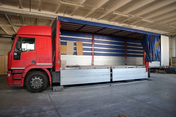 8#6816 Autocarro centinato Iveco in vendita - foto 1