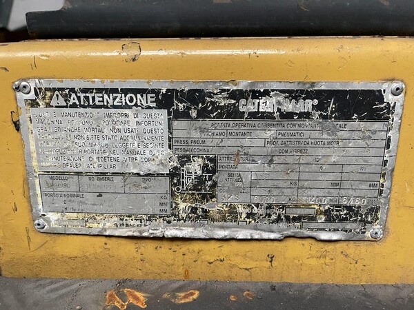 11#6827 Carrello elevatore Caterpillar in vendita - foto 2