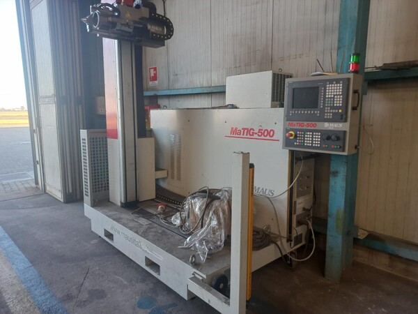 1#6839 Centro di saldatura orbitale CNC Maus Italia MaTIG-500 in vendita - foto 3