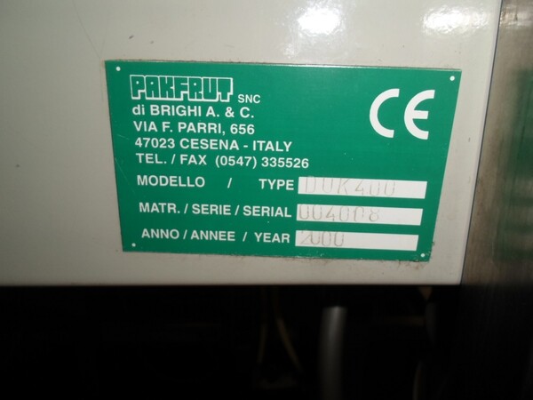 3#69013 Linea di selezione e confezionamento sacchetti/cestini mele in vendita - foto 27