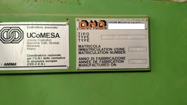 4#6923 Mescolatrice planetaria Officine galletti in vendita - foto 6