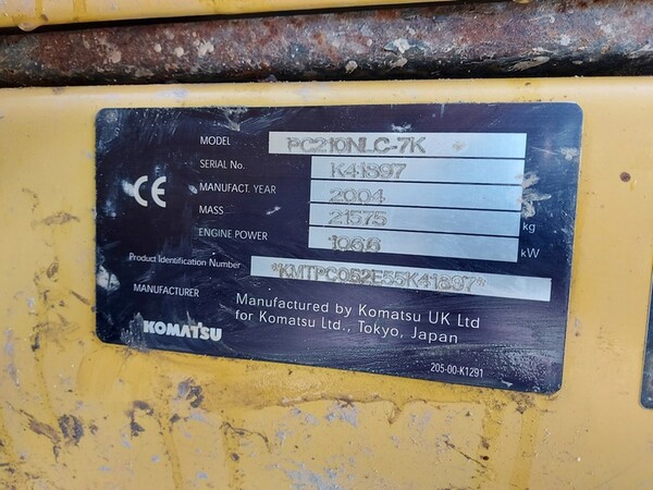 20#6932 Escavatore cingolato Komatsu in vendita - foto 2