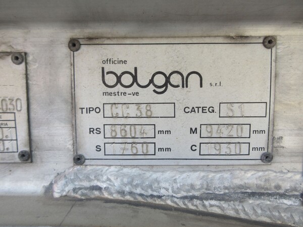 12#6937 Semirimorchio cisterna Bolgan in vendita - foto 13