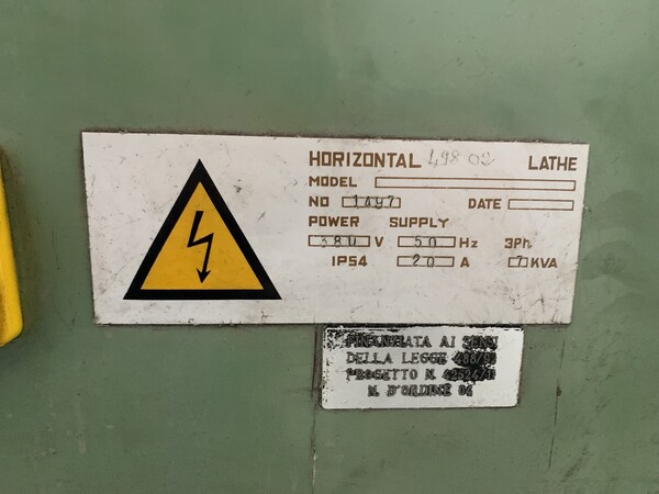 16#6947 Tornio marca LTF in vendita - foto 3