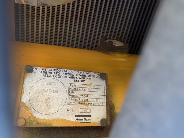 28#6949 Motocompressore Atlas Copco Italia in vendita - foto 8