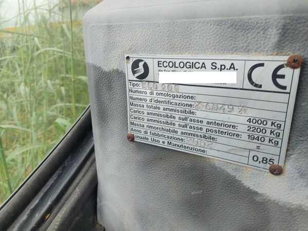 10#6951 Spazzatrice idropulitrice Eurocab in vendita - foto 2
