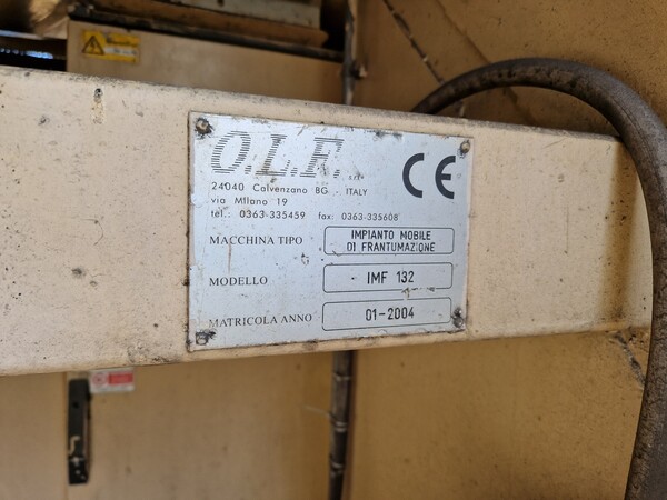 29#6960 Impianto mobile di frantumazione secondaria e terziaria OLF IMF 132 in vendita - foto 6