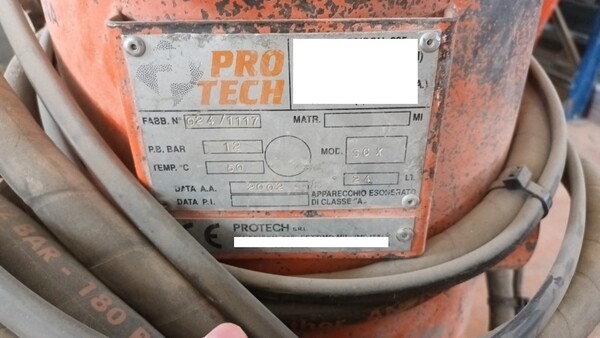 10#6963 Sabbiatrice Protech in vendita - foto 2