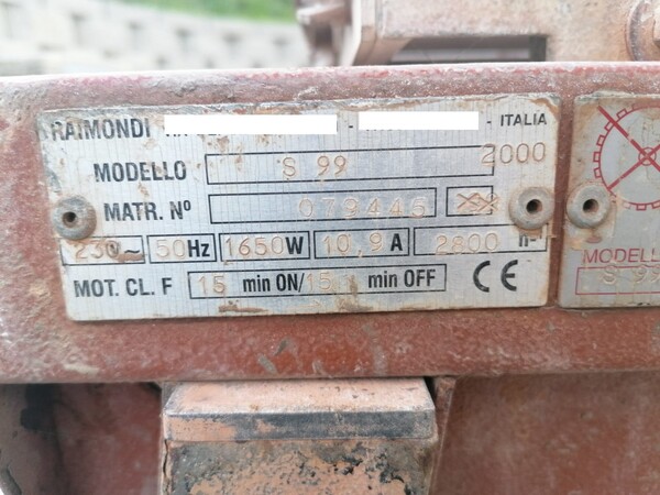 12#6963 Segatrice Raimondi in vendita - foto 3