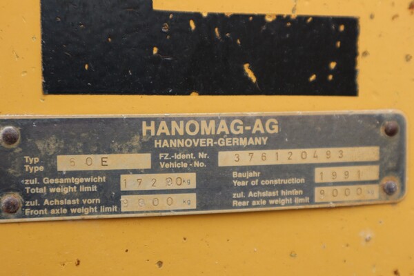 4#6967 Pala gommata Hanomag in vendita - foto 7