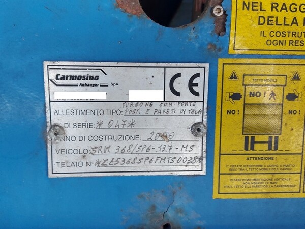 6#6997 Semirimorchio Carmosino Anchanger in vendita - foto 9