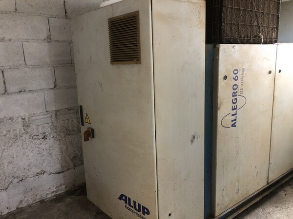 10#7004 Compressori Alup ed impianto aspirazione Fida in vendita - foto 2