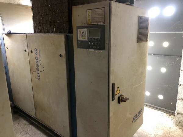 10#7004 Compressori Alup ed impianto aspirazione Fida in vendita - foto 3