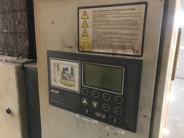 10#7004 Compressori Alup ed impianto aspirazione Fida in vendita - foto 4