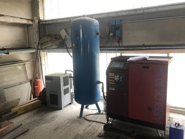 10#7004 Compressori Alup ed impianto aspirazione Fida in vendita - foto 12