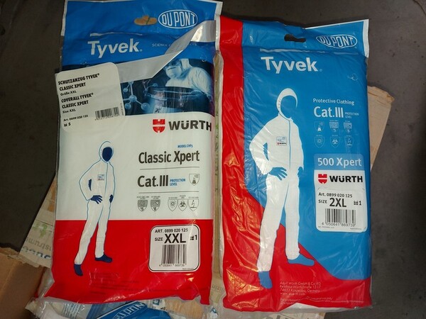 1#7024 Tute di protezione in Tyvek in vendita - foto 1