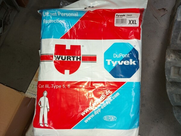 1#7024 Tute di protezione in Tyvek in vendita - foto 6