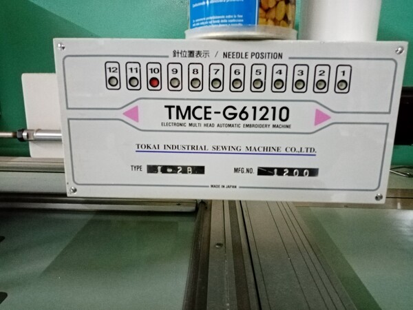 9#7030 Macchina per ricamo Tajima 10 teste in vendita - foto 3