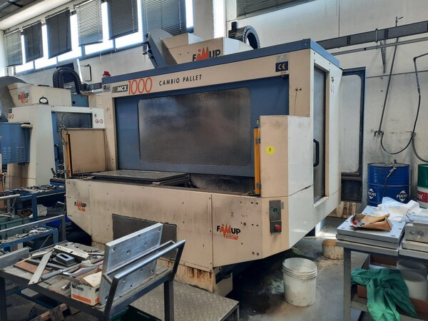 1#7054 Centri di lavoro Famup MCX 1000 in vendita - foto 1