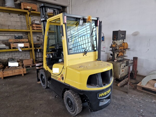 17#7057 Carrello elevatore diesel Hyster in vendita - foto 2