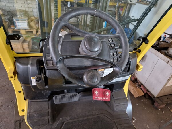 17#7057 Carrello elevatore diesel Hyster in vendita - foto 8
