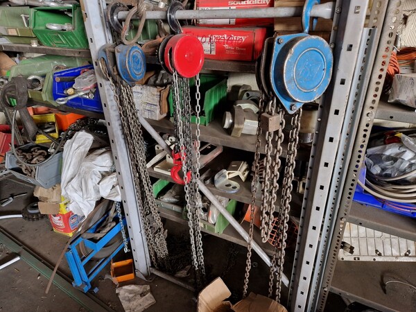 18#7057 Sollevatori idraulici e paranchi in vendita - foto 3