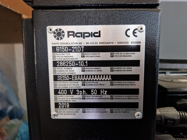 21#7057 Trituratore da laboratorio Rapid in vendita - foto 4