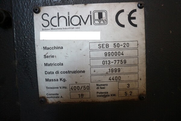 8#7071 Pressa piegatrice Schiavi in vendita - foto 2