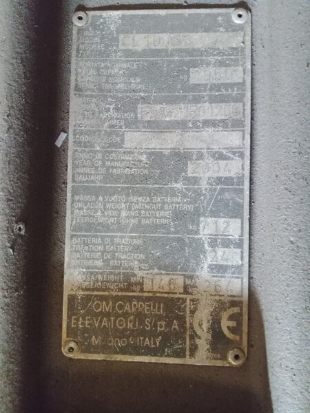 25#7073 Transpallet elettrici Om in vendita - foto 4