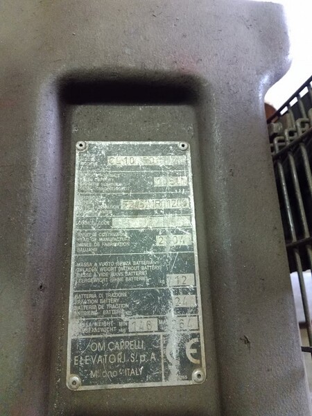 25#7073 Transpallet elettrici Om in vendita - foto 10