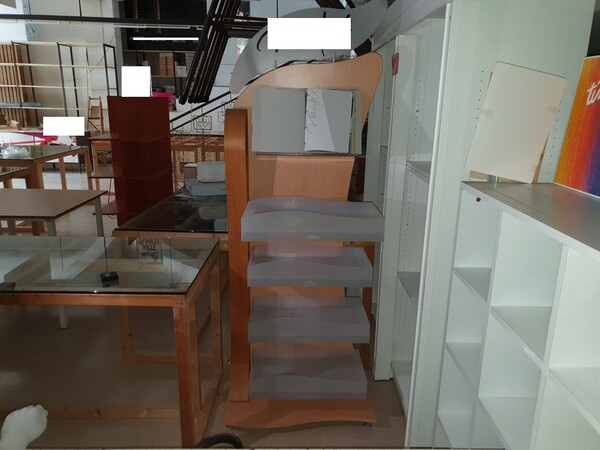 3#7076 Scaffalature in legno a più ripiani in vendita - foto 8