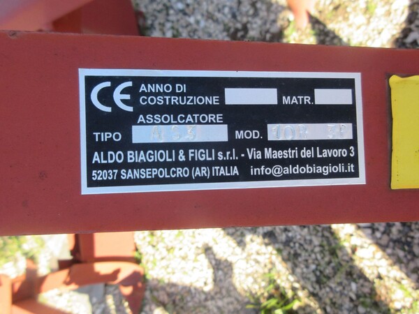 311#7078 Assolcatore Aldo Biagioli e figli in vendita - foto 3