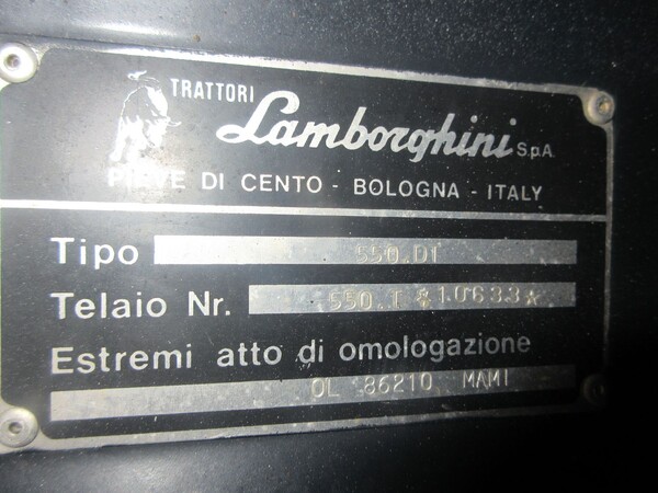 39#7078 Trattore agricolo Lamborghini in vendita - foto 15