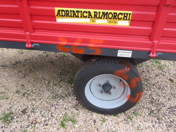 196#7087 Carrello trazionale Adriatica Rimorchi in vendita - foto 2