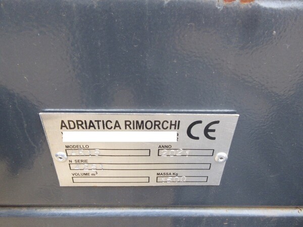 196#7087 Carrello trazionale Adriatica Rimorchi in vendita - foto 4