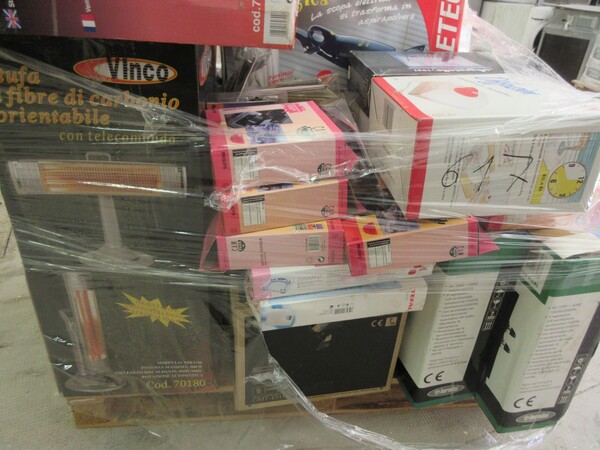 31#7087 Pallet con accessori per cucina e materiale elettrico in vendita - foto 4