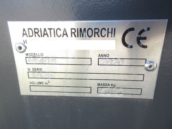 328#7087 Carrello Adriatica rimorchi in vendita - foto 2