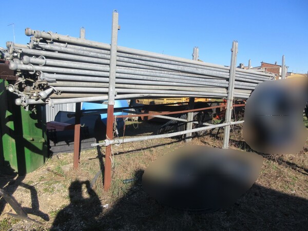 362#7087 Tubi in ferro e plastica per irrigazione in vendita - foto 2