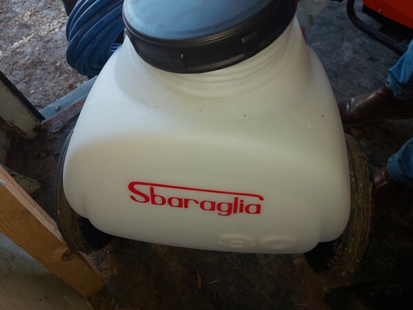 375#7087 Pompa irroratrice carrellata Sbaraglia in vendita - foto 4