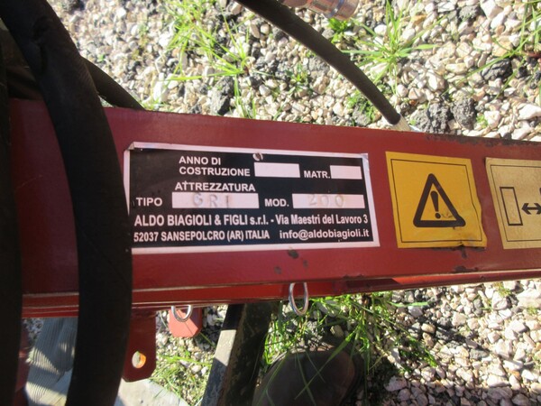 306#7088 Braccio gru Aldo Biagioli e figli in vendita - foto 3