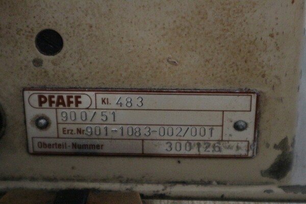 3#7095 Tavoli aspirazione e macchine da cucire in vendita - foto 4