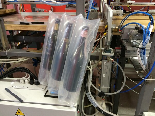 1#7096 Macchinari autoprodotti per imballaggio gonfiabile e brevetto in vendita - foto 5