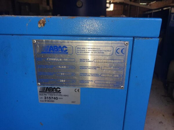 12#7097 Compressore Abac in vendita - foto 2