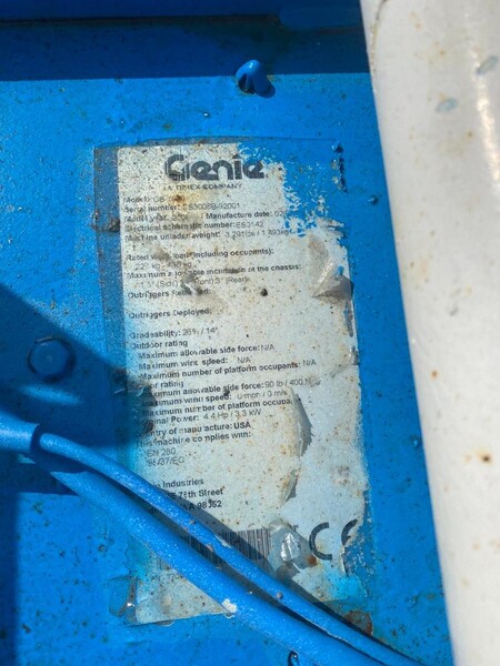2#7103 Piattaforma aerea Genie in vendita - foto 7