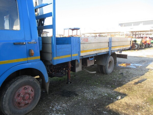 114#7112 Autocarro cassonato Iveco 70 OM 10 in vendita - foto 4