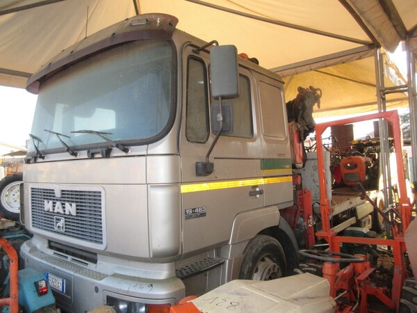 118#7112 Autocarro cassonato Man 19-643 silent in vendita - foto 1
