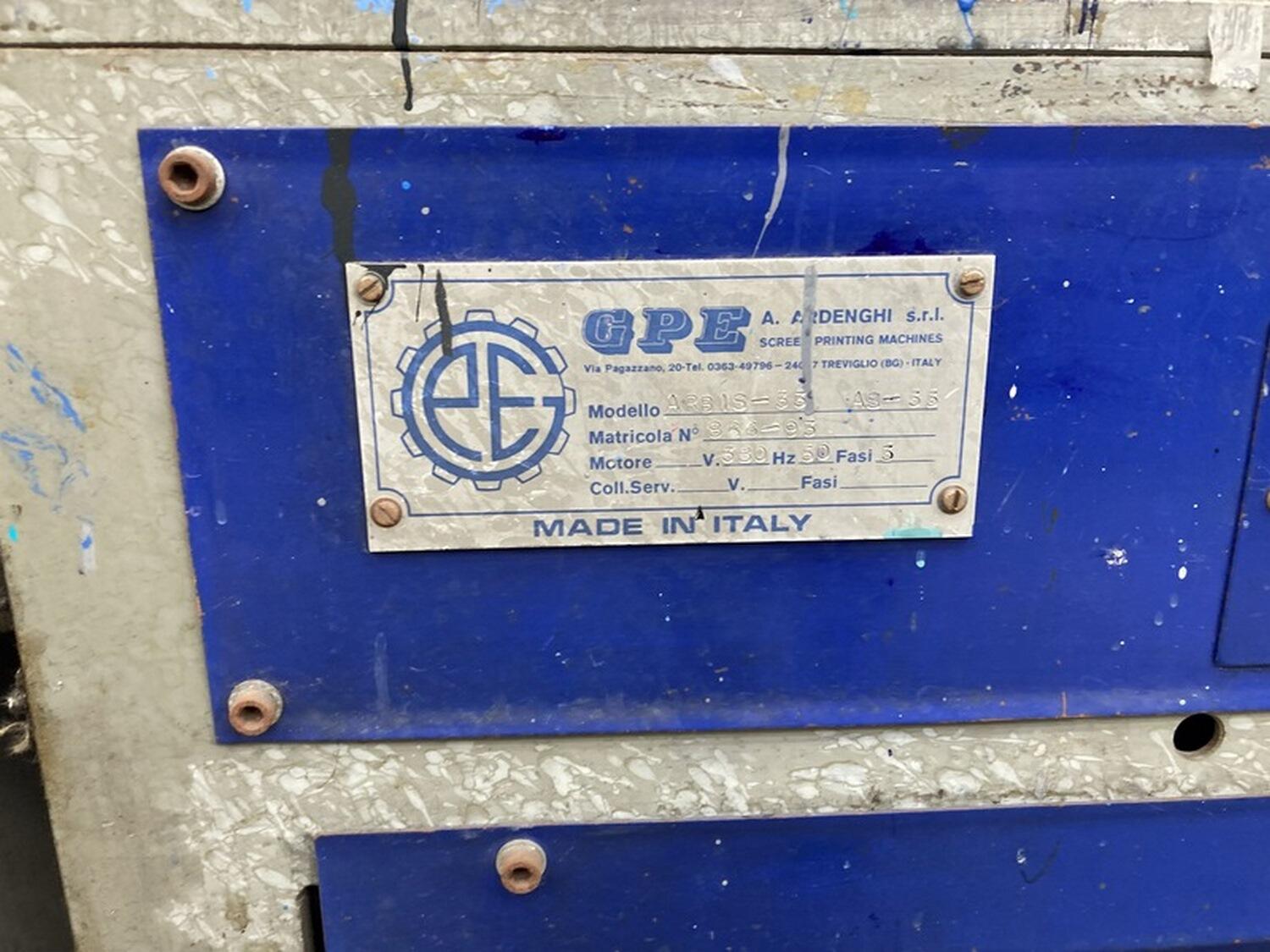 Lot Screen Printing Equipment