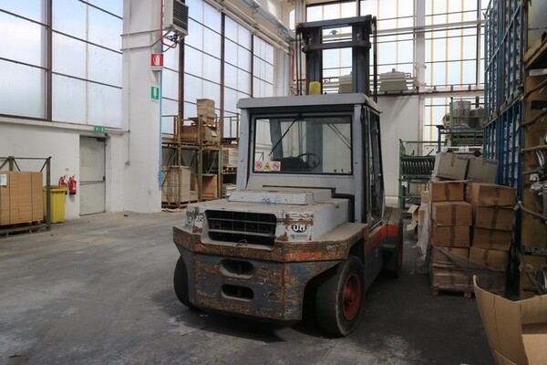 50#7125 Carrello elevatore diesel Fiat Om in vendita - foto 6
