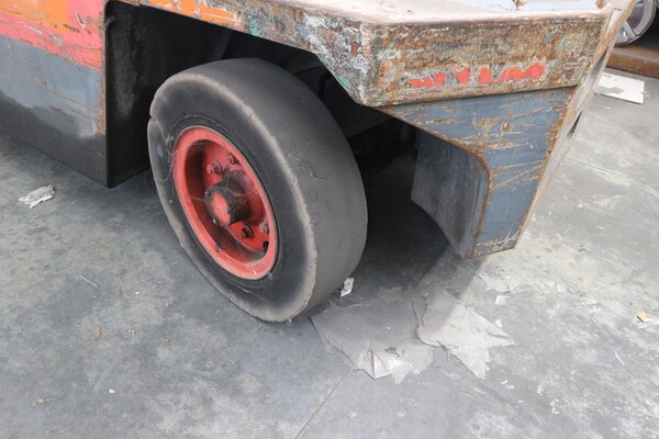 50#7125 Carrello elevatore diesel Fiat Om in vendita - foto 7