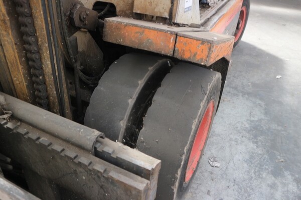 50#7125 Carrello elevatore diesel Fiat Om in vendita - foto 8